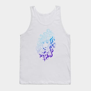 Eyes Within Smoke Tank Top